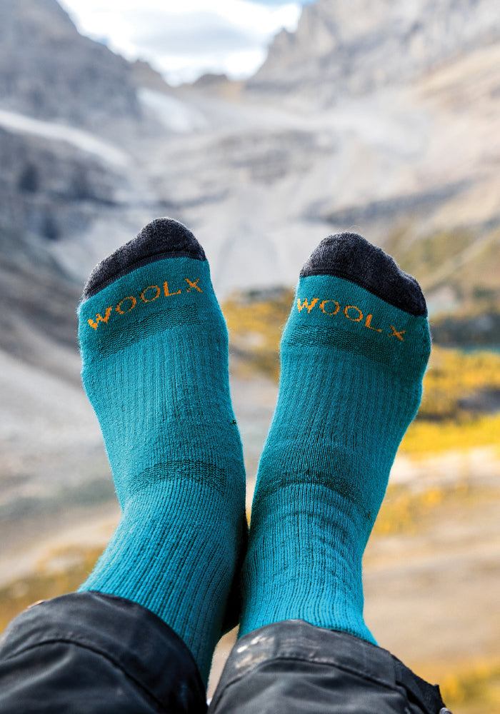 Core Crew Sock Full Cushion - Real Teal