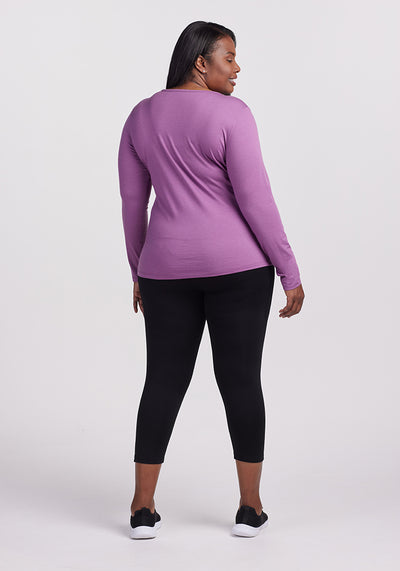 Lightweight Merino Wool Top For Women - Exercise Top - Free Shipping ...