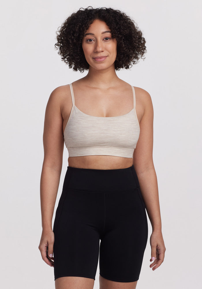 I put a smaller sized bra pad in my align tank and it helped with the  wrinkles/lines : r/lululemon