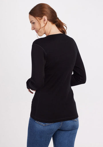 Women's Merino Wool Base Layer Shirt - Womens Tops - Free Shipping – Woolx