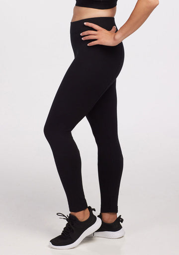 Merino Wool Leggings for Women - High Waisted Workout Pants